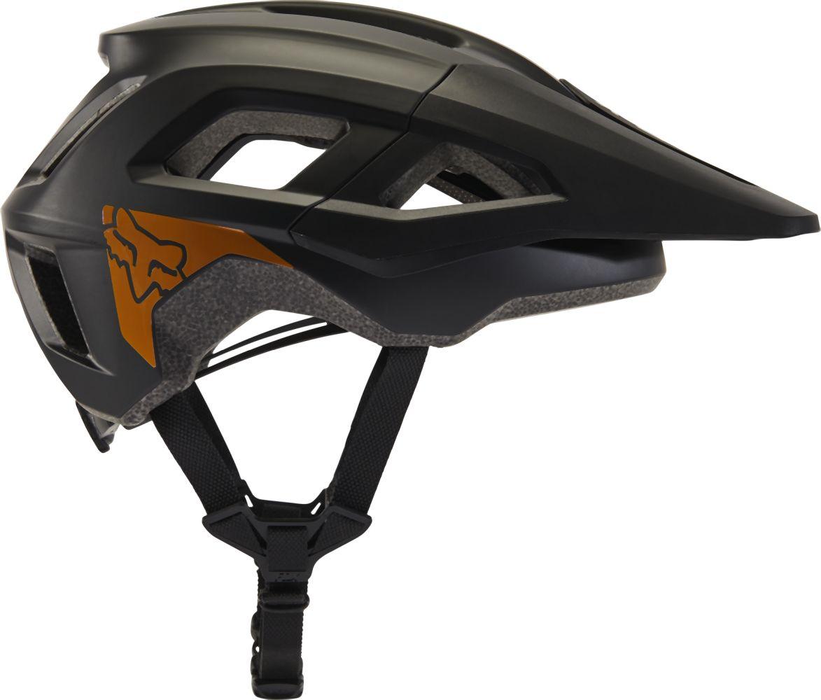 Fox Mainframe Helmet MIPS - Liquid-Life #Wähle Deine Farbe_Black/Gold