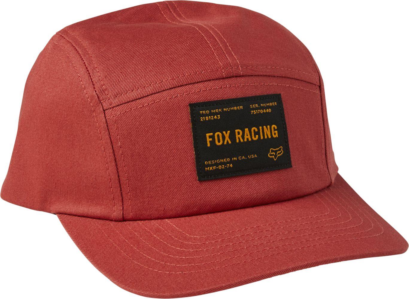 Fox Regiment 5 Panel Hat - Liquid-Life #Wähle Deine Farbe_Red Clay