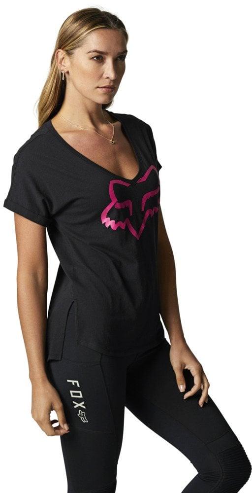 Fox T-Shirt Boundary Women - Liquid-Life #Wähle Deine Farbe_black/pink