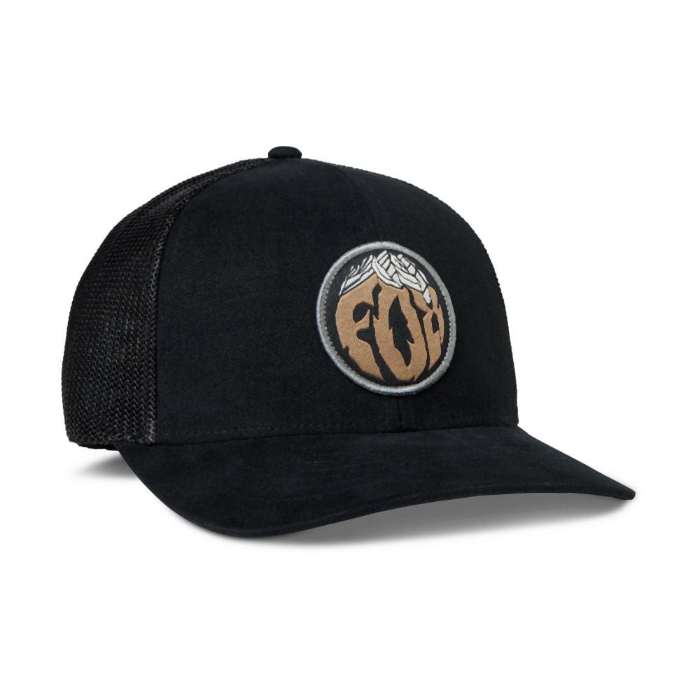 Fox Turnouts Mesh Flexfit Hat - Liquid-Life #Wähle Deine Farbe_Black