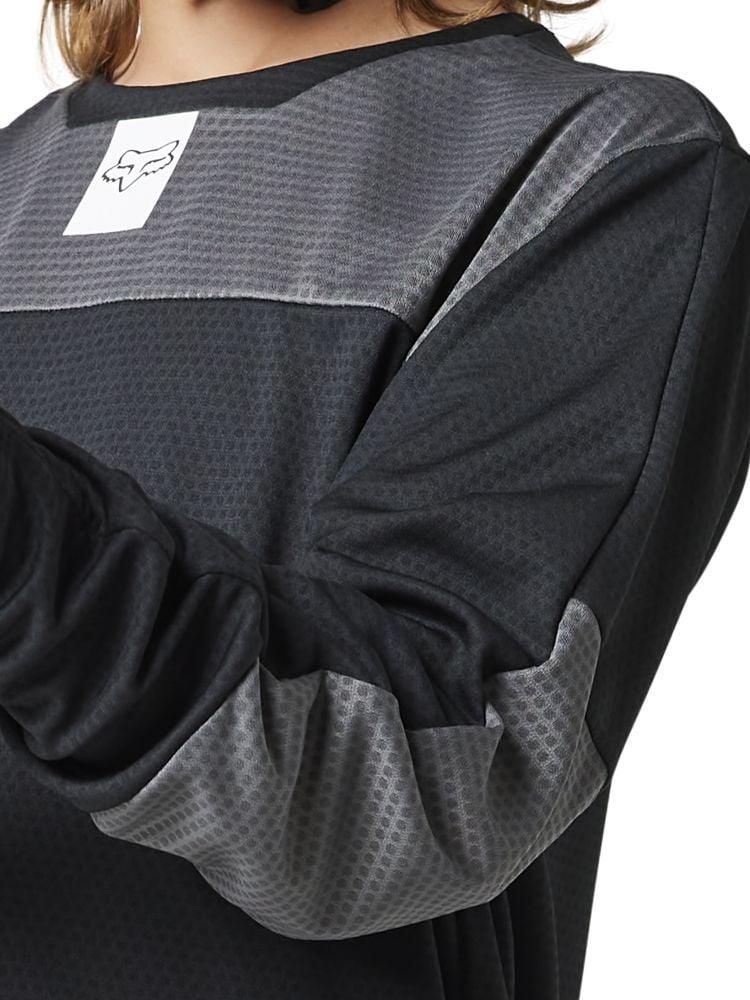 Fox Youth Defend LS Trikot - Liquid-Life #Wähle Deine Farbe_Black