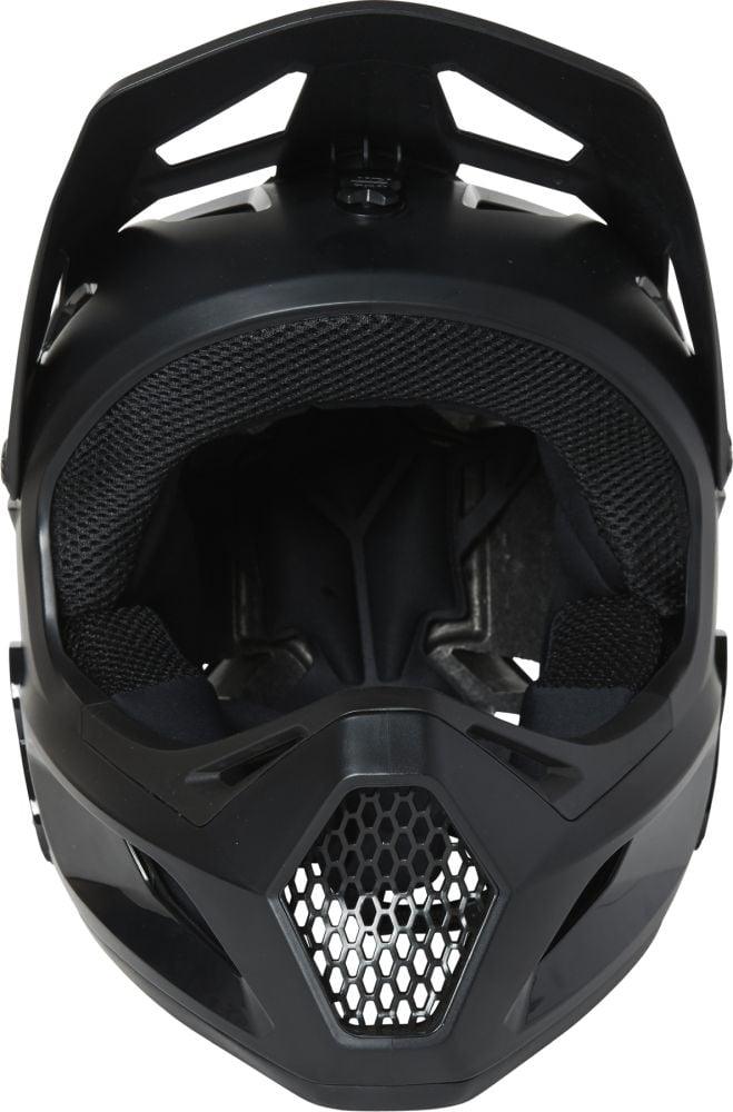 Fox Youth Rampage Helmet - Liquid-Life #Wähle Deine Farbe_Black/Black