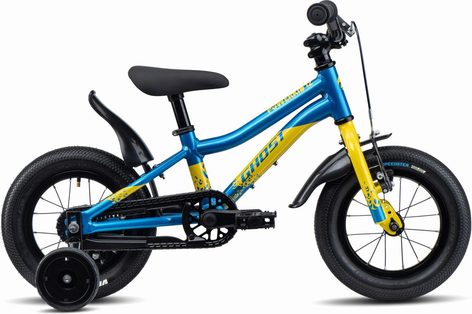 Ghost Powerkid 12 metallic blue/metallic yellow - glossy - Liquid-Life