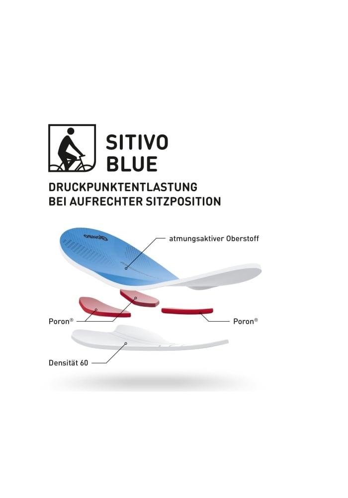 Gonso Radshort SITIVO M - Liquid-Life #Wähle Deine Farbe_Black / Skydiver