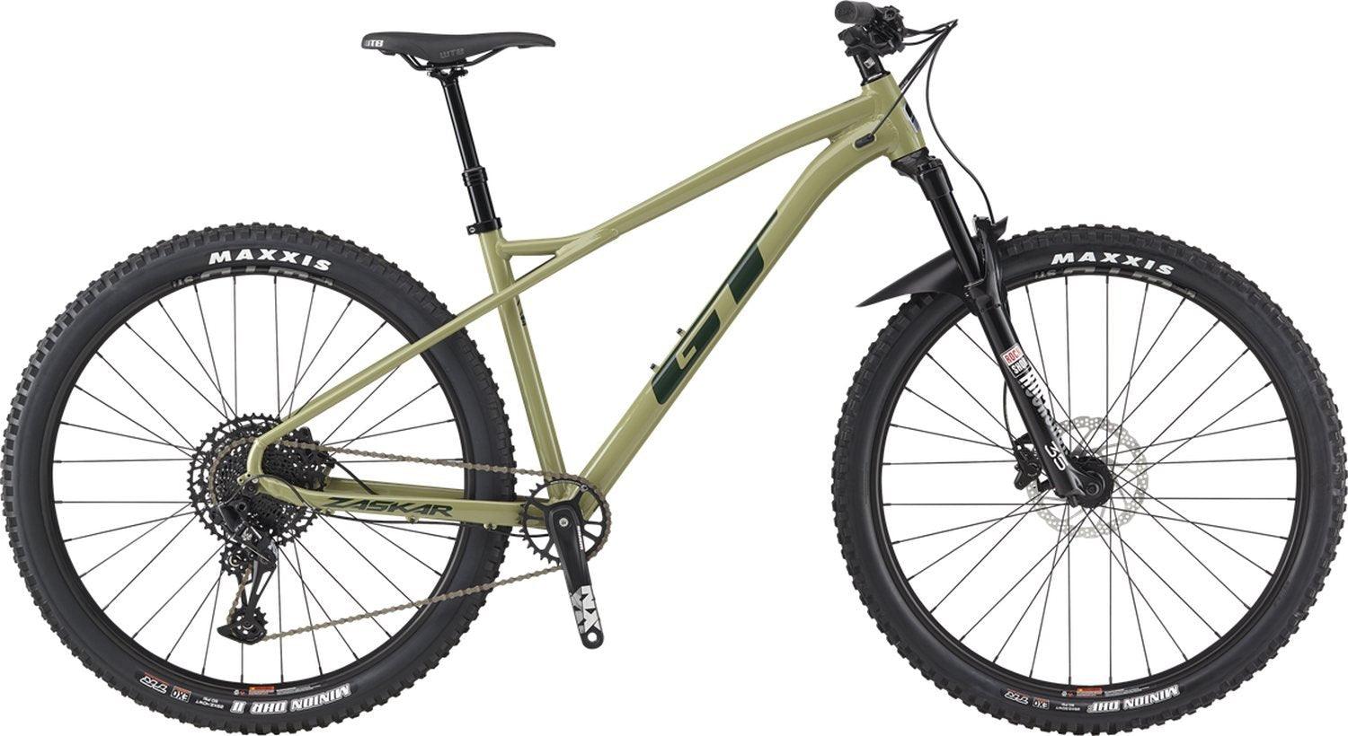 GT Bicycles Zaskar LT Expert Gloss Moss Green 2021 - Liquid-Life