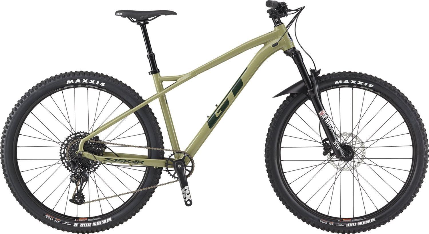 gt mountainbike kopen GT Zaskar LT Expert 2021 - Gloss Moss Green