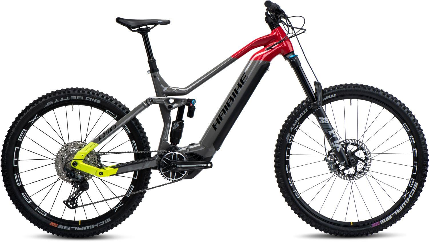 Haibike Nduro 7 Grey/Red/Lime 2022 - Liquid-Life