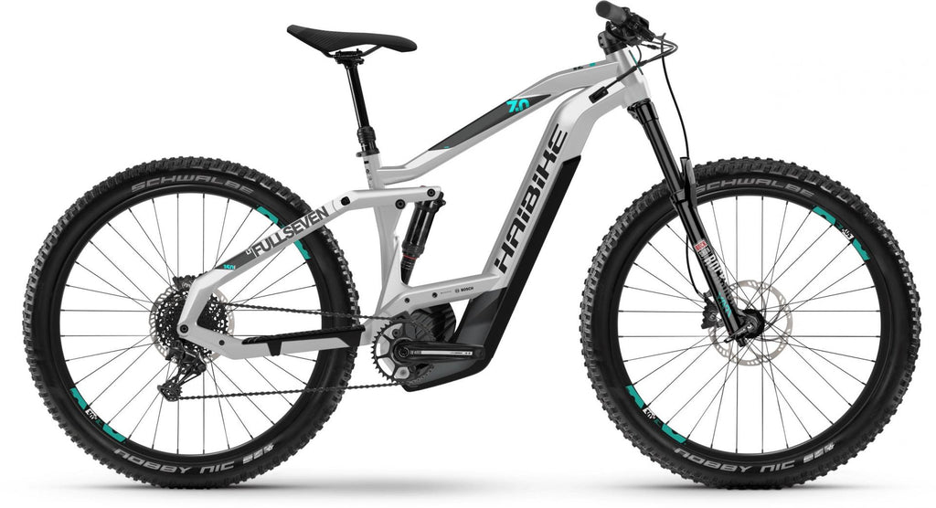 Haibike SDuro FullSeven LT 7.0 Schwarz/Grau/Türkis