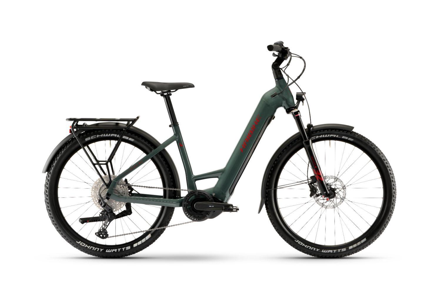 acacia fahrradsattel Haibike Trekking 5 Low – Komfortables eTrekkingbike mit Yamaha PW-S2