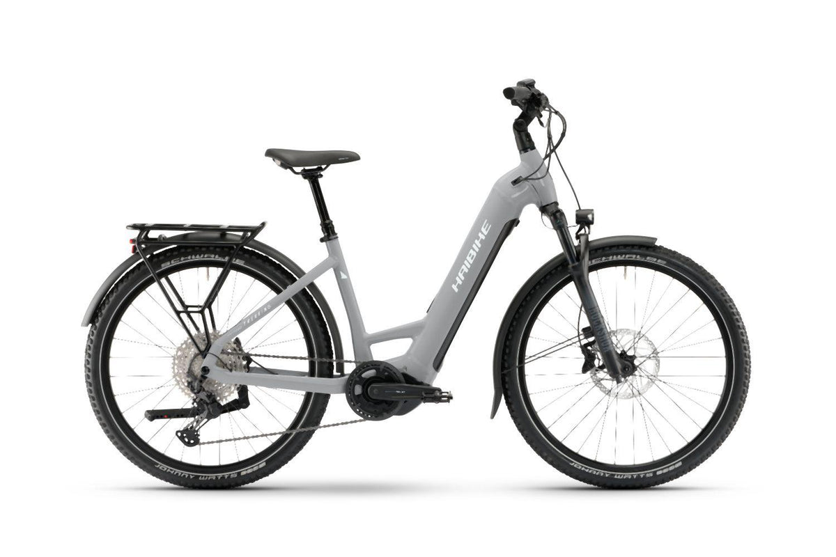 haibike urban e bike Trekking 7 Low 2023 EOS26EBIKES Rennradfahren in Como: die Farbe:BURNT ORANGE The Bosch Performance Line