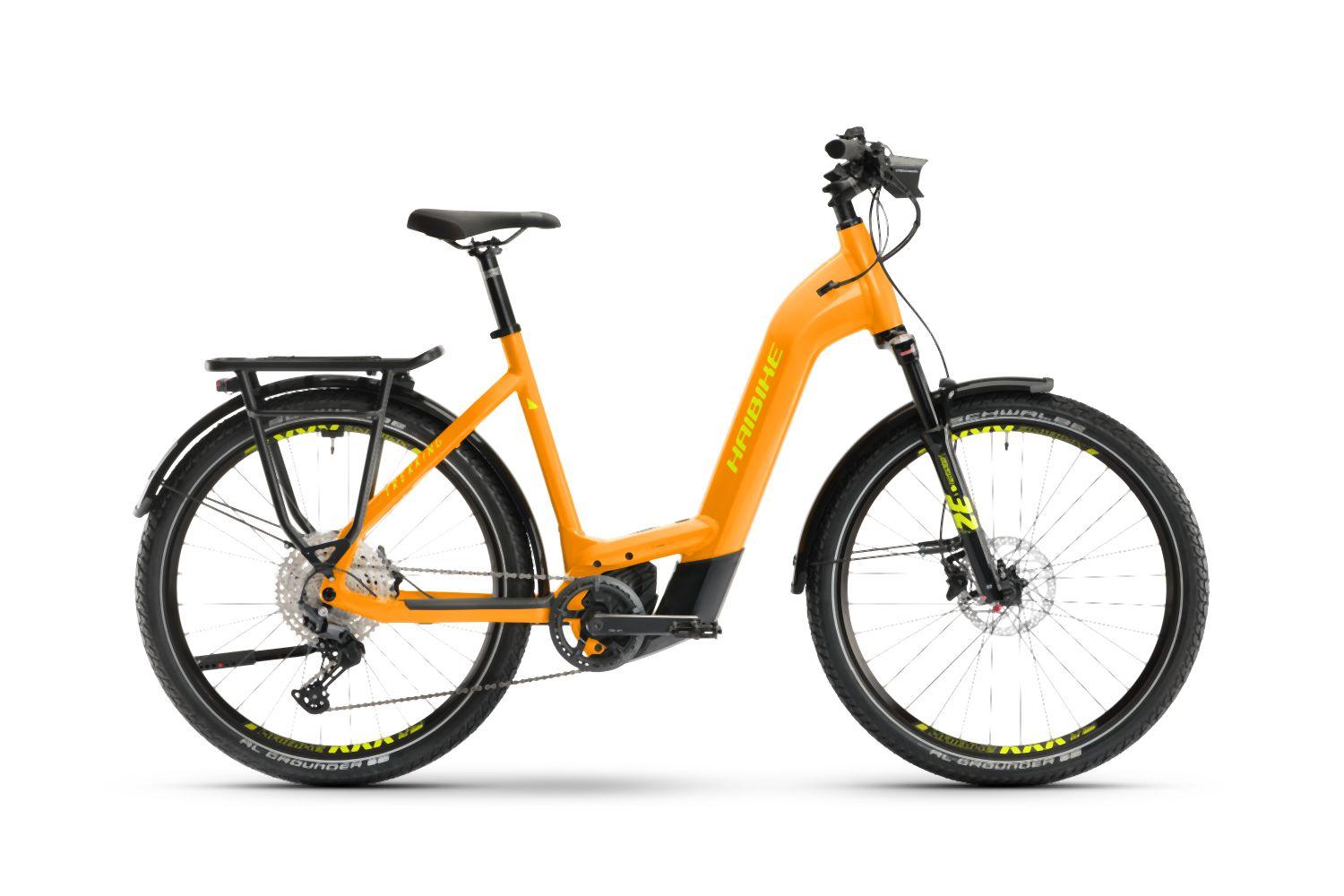 Haibike Trekking 8 Low I750Wh Gl Metal Lava Yellow 2023 - Liquid-Life