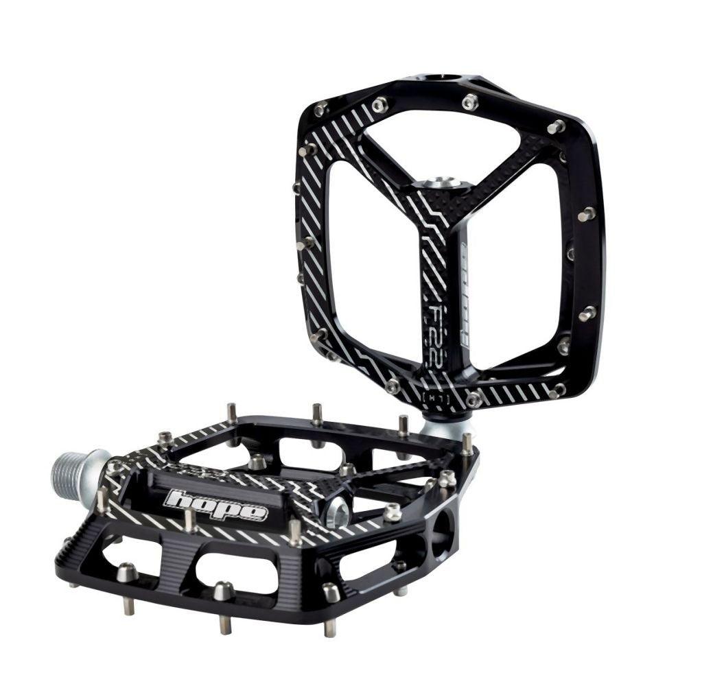 pedal-spital HOPE F22 Pedale: Ultimativer Grip & CNC-Präzision