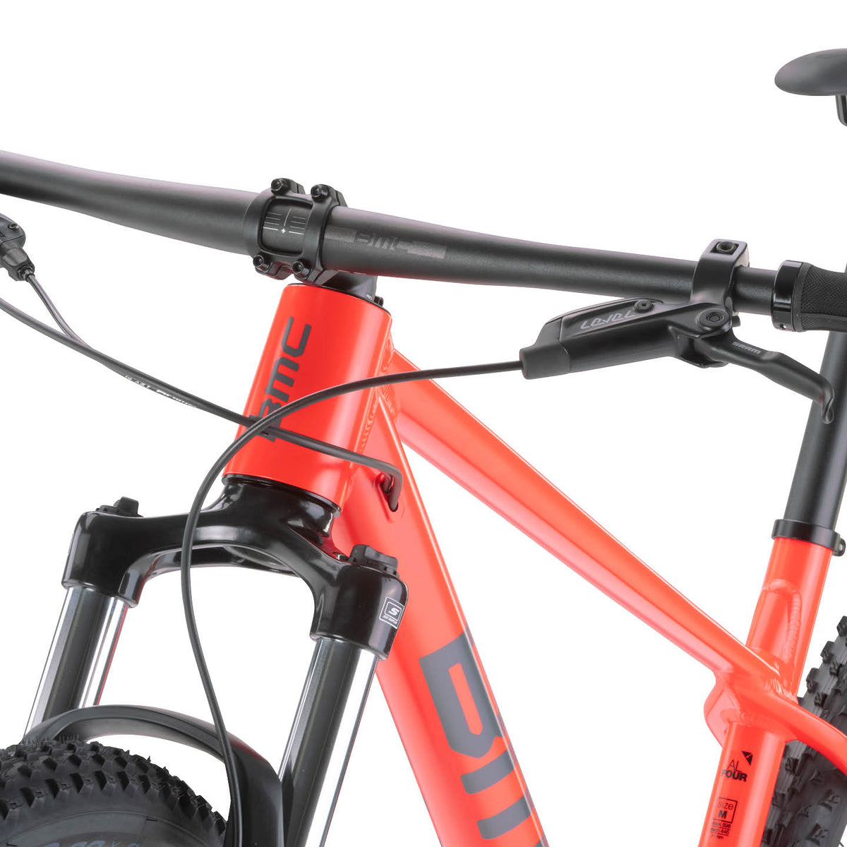 BMC Twostroke AL FOUR NEON RED / GREY