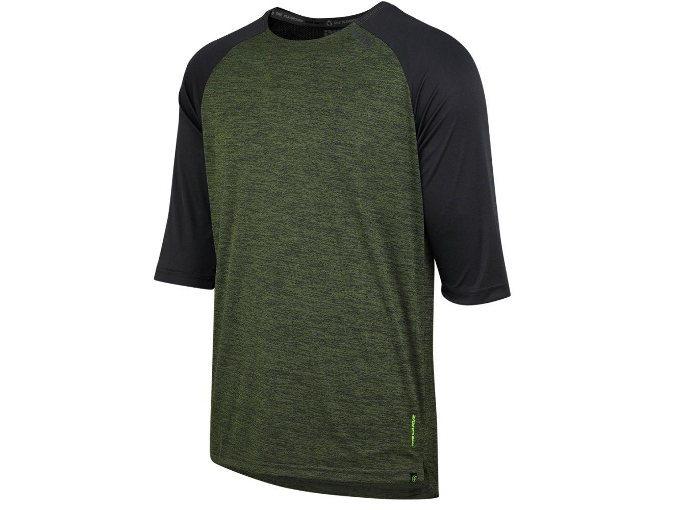 IXS Carve X 3/4 Jersey - Liquid-Life #Wähle Deine Farbe_Olive/Black