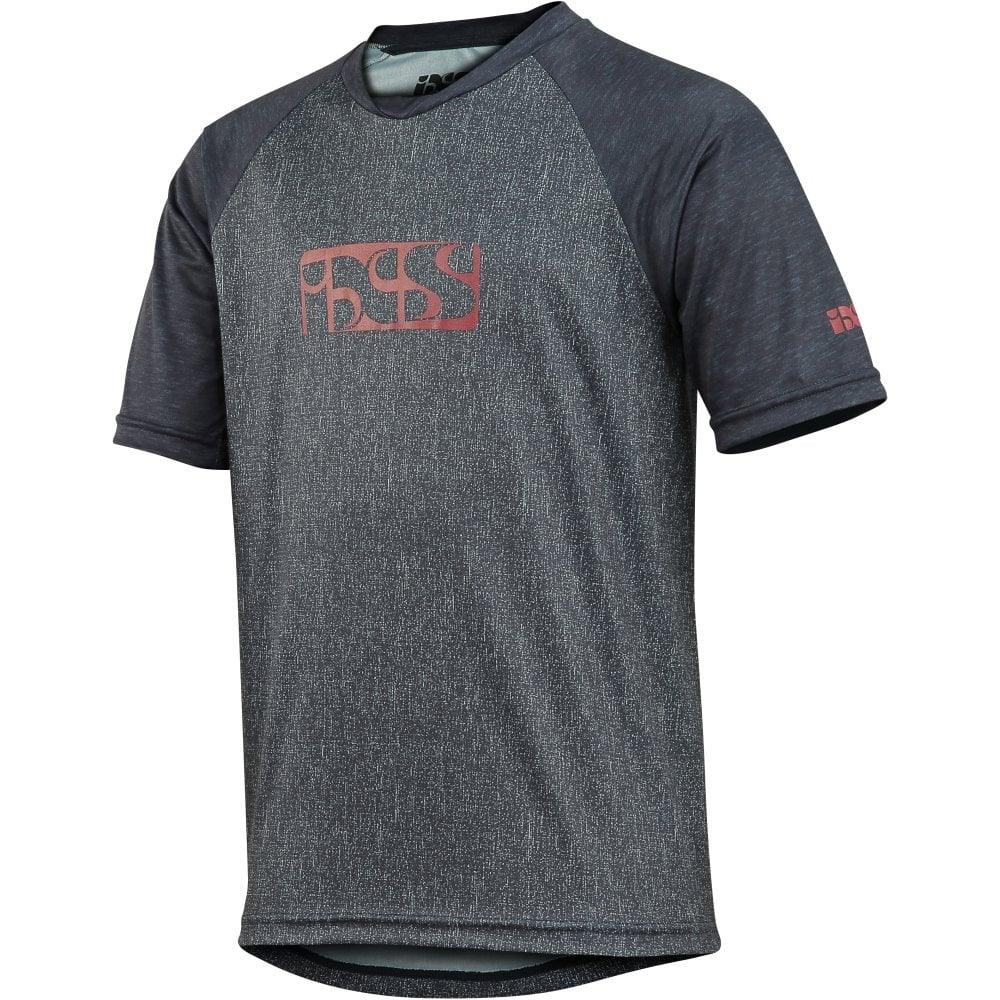 IXS Flow Kids Jersey - Liquid-Life #Wähle Deine Farbe_Graphite / Black