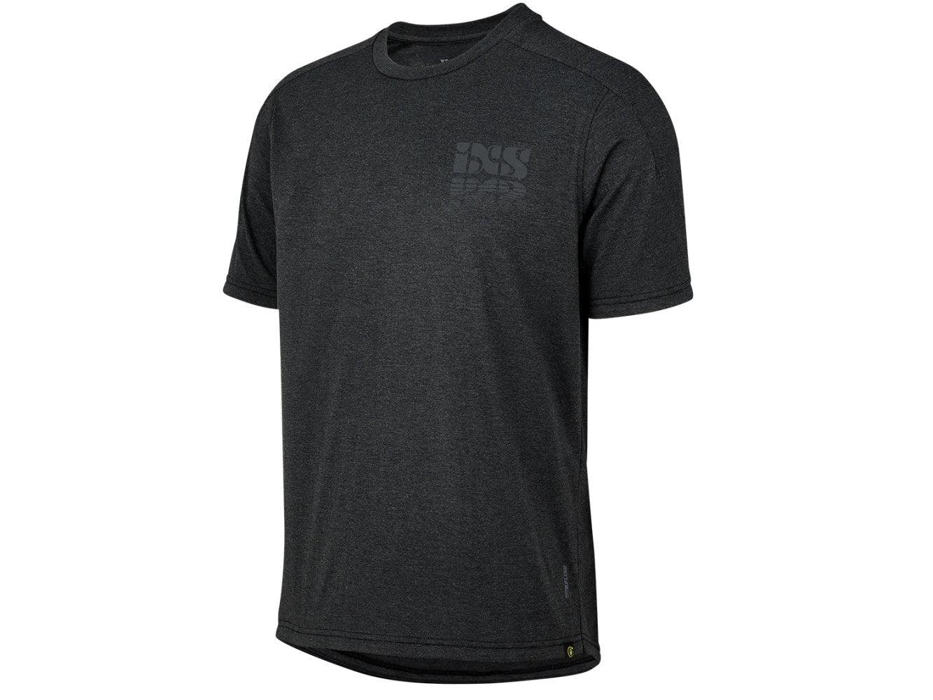IXS Flow Mirror Tech Tee Short Sleeve - Liquid-Life #Wähle Deine Farbe_Black