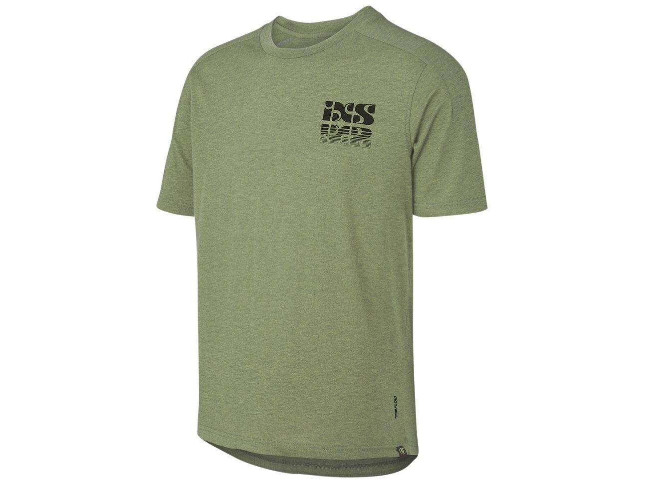 IXS Flow Mirror Tech Tee Short Sleeve - Liquid-Life #Wähle Deine Farbe_Olive