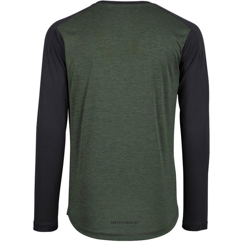 IXS Flow X Long Sleeve Jersey - Liquid-Life #Wähle Deine Farbe_Olive/Black