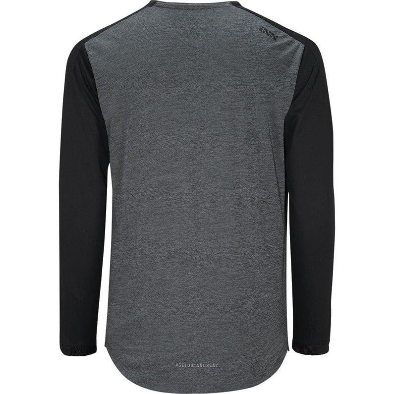IXS Flow X Long Sleeve Jersey - Liquid-Life #Wähle Deine Farbe_Anthracite-Black