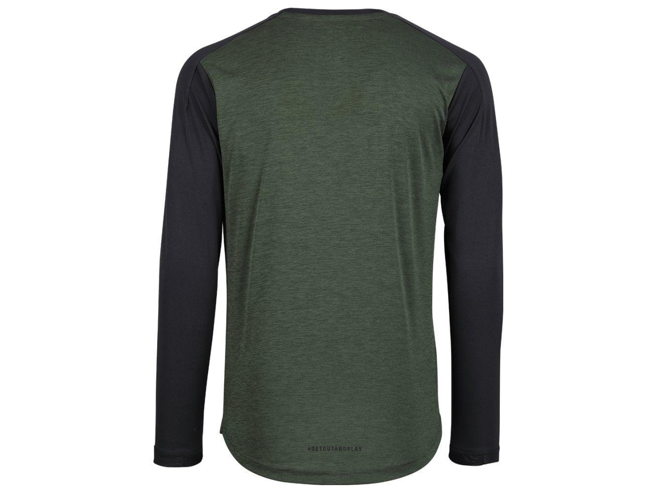 IXS Flow X Long Sleeve Jersey - Liquid-Life #Wähle Deine Farbe_Olive/Black