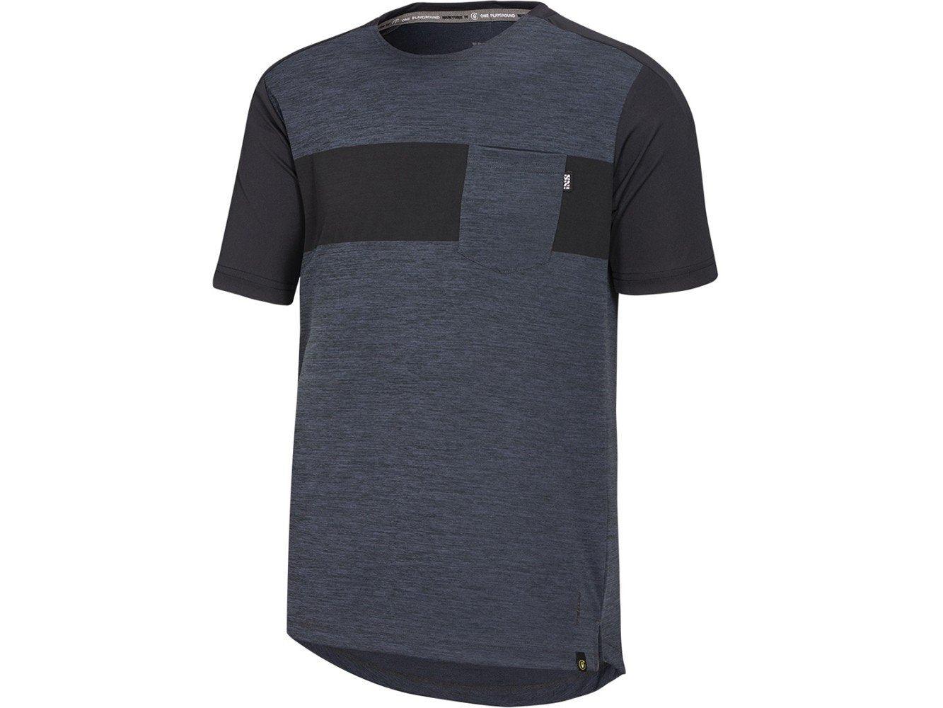 IXS Flow X Short Sleeve Jersey - Liquid-Life #Wähle Deine Farbe_Black-Solid Black