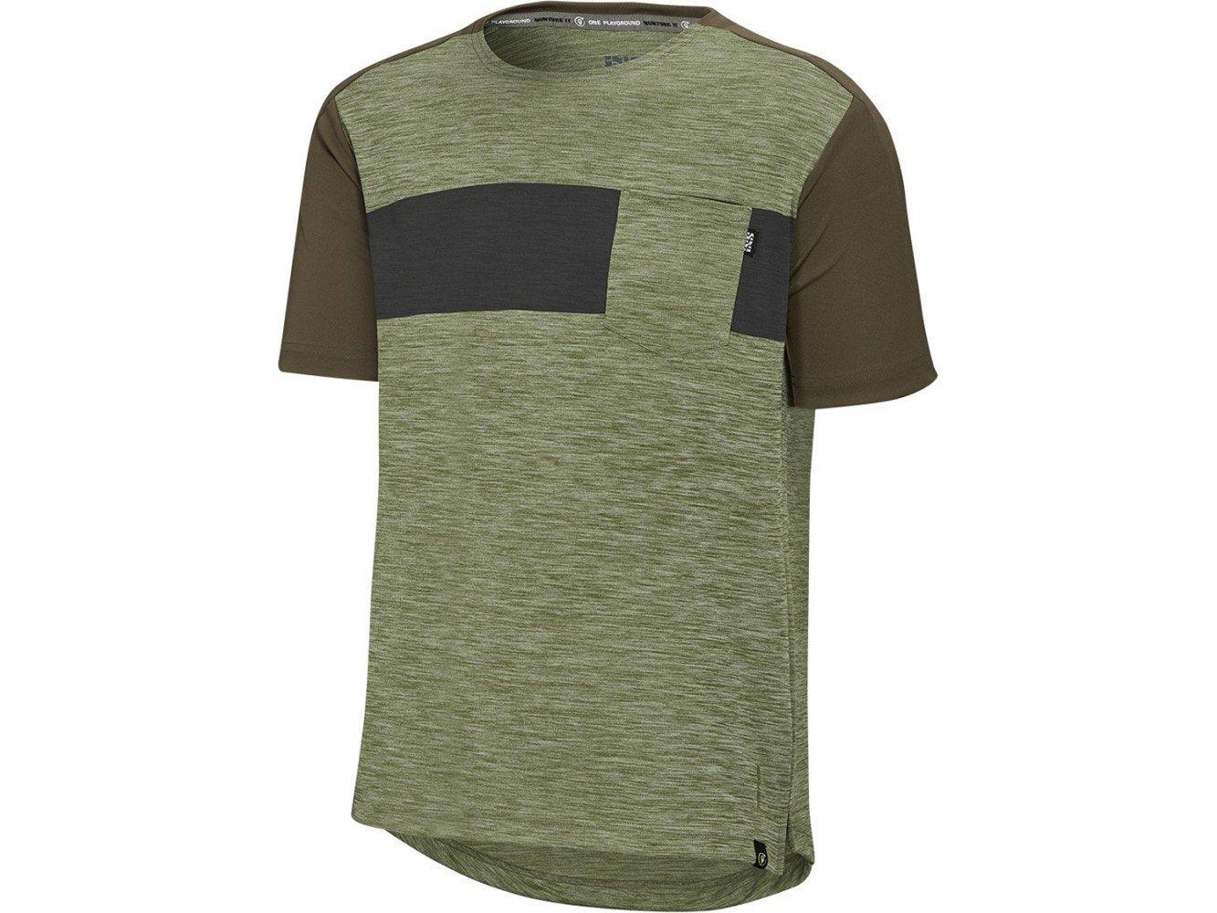 IXS Flow X Short Sleeve Jersey - Liquid-Life #Wähle Deine Farbe_Olive-Dark Olive