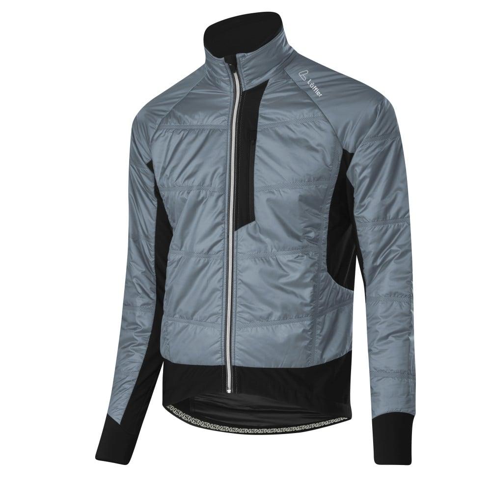 Loeffler M Bike Iso-Jacket Hotbond® PL60 - Liquid-Life #Wähle Deine Farbe_Steel Blue