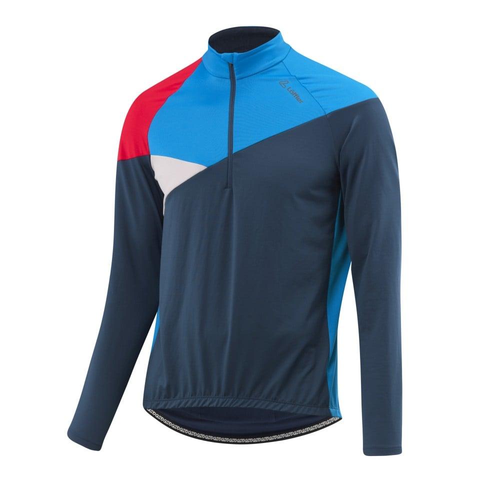 Loeffler M Bike L/S Jersey Areas HZ Mid - Liquid-Life #Wähle Deine Farbe_Deep Water