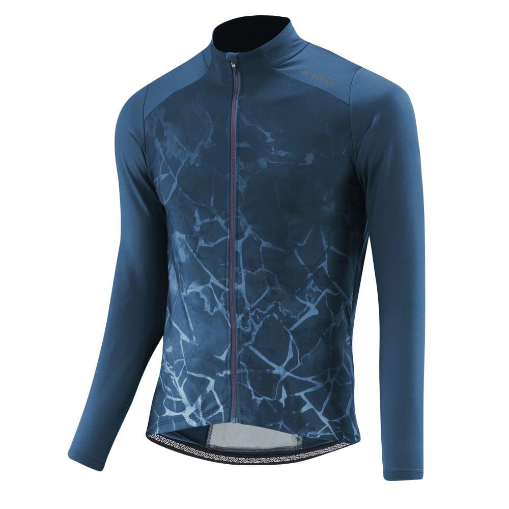 Loeffler M Bike L/S Jersey Crush Hotbond® RF - Liquid-Life #Wähle Deine Farbe_Deep Water