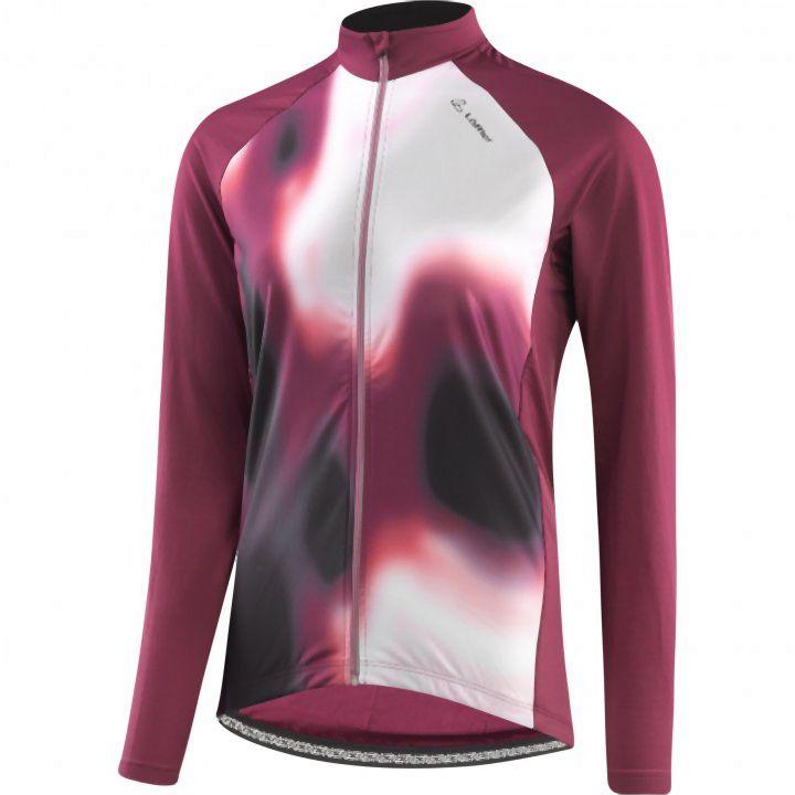 Loeffler M Bike L/S Jersey Mirage - Liquid-Life #Wähle Deine Farbe_Burgund
