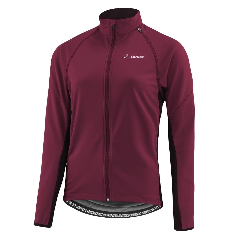 Loeffler W Bike Zip-Off Jacket San Remo 2 WS Light - Liquid-Life #Wähle Deine Farbe_Burgund