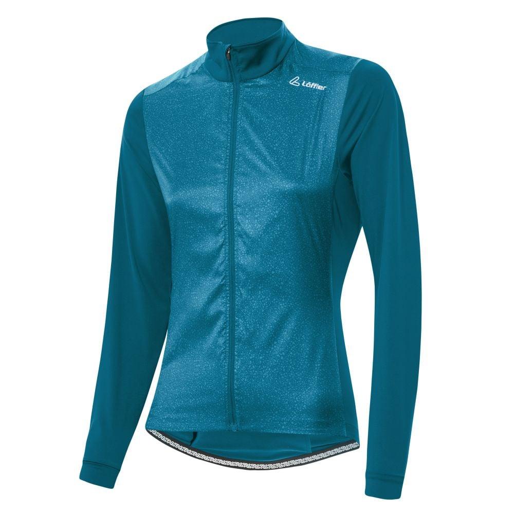 Löffler W Bike Light Hybridjacket - Liquid-Life #Wähle Deine Farbe_Korallenblau