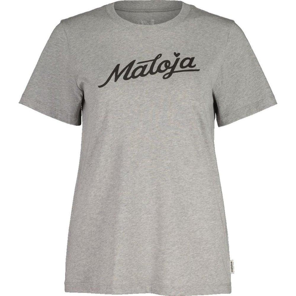 Maloja ElvasM. Organic Cotton Tee - Liquid-Life #Wähle Deine Farbe_grey melange