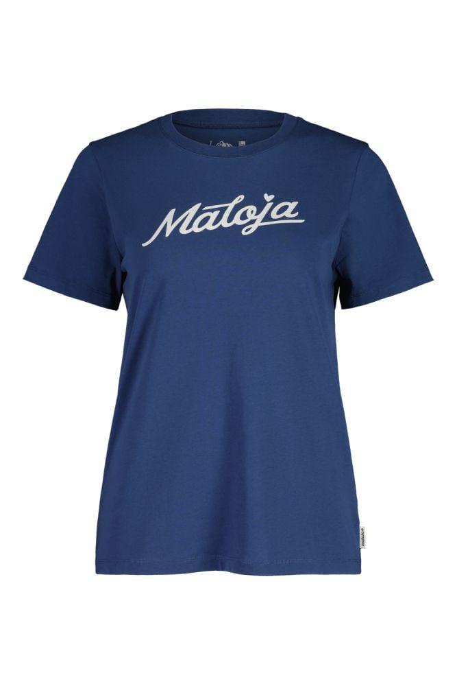 Maloja ElvasM. Organic Cotton Tee - Liquid-Life #Wähle Deine Farbe_Midnight