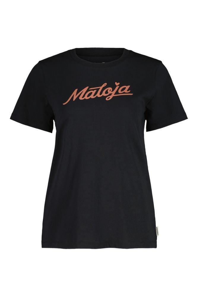 Maloja ElvasM. Organic Cotton Tee - Liquid-Life #Wähle Deine Farbe_Moonless