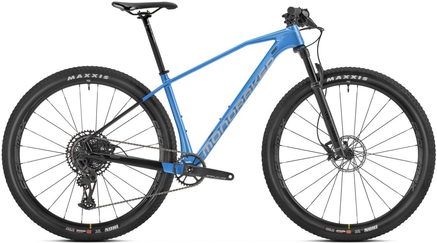 Mondraker Chrono Carbon R Gloss Blue Marlin / Matte Carbon / Racing Silver 2023 - Liquid-Life