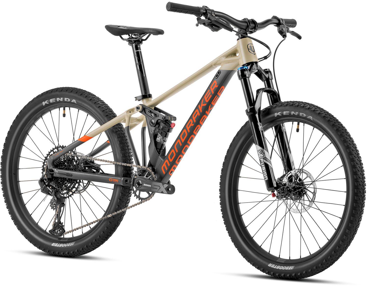 Mondraker Factor 24 Matte Graphite / Desert Grey / Orange 2023 - Liquid-Life