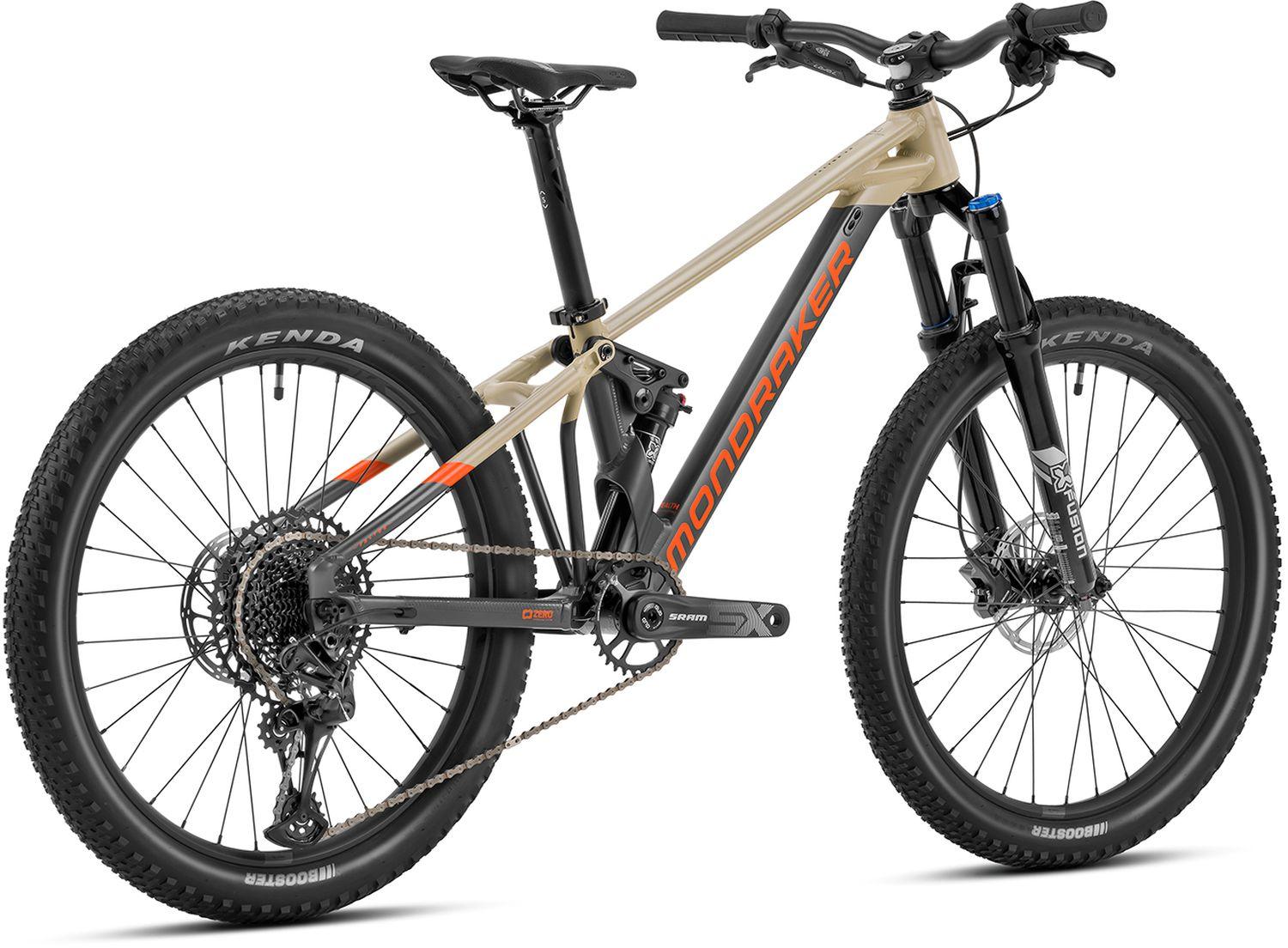 Mondraker Factor 24 Matte Graphite / Desert Grey / Orange 2023 - Liquid-Life