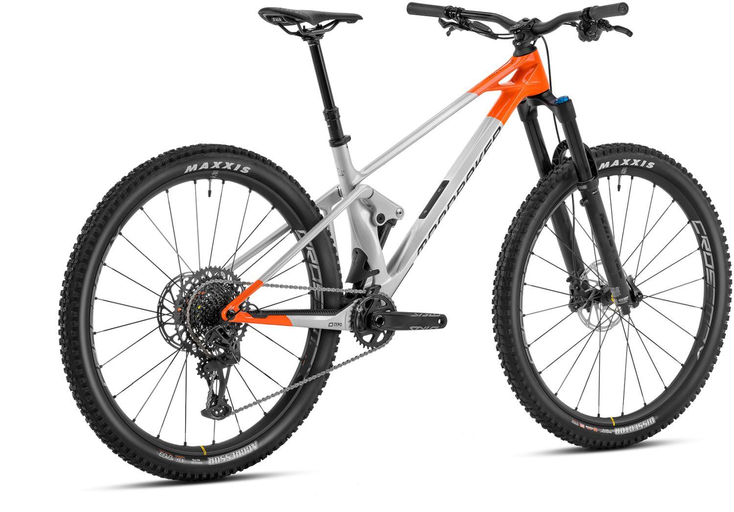 Mondraker Raze Carbon R Gloss Silver / Orange 2023 - Liquid-Life