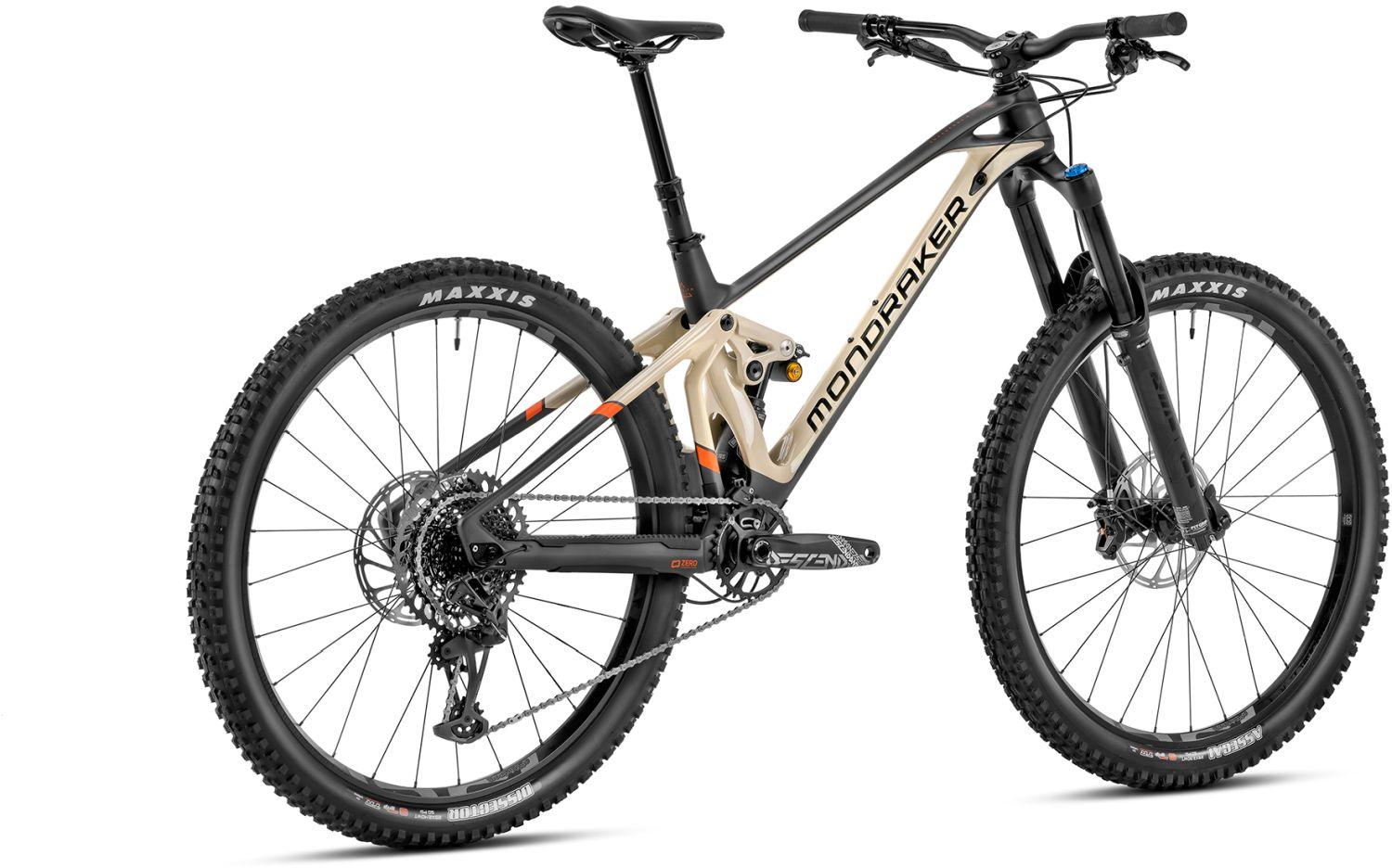 Mondraker Superfoxy Carbon R Gloss Carbon / Matte Desert Grey / Orange 2023 - Liquid-Life