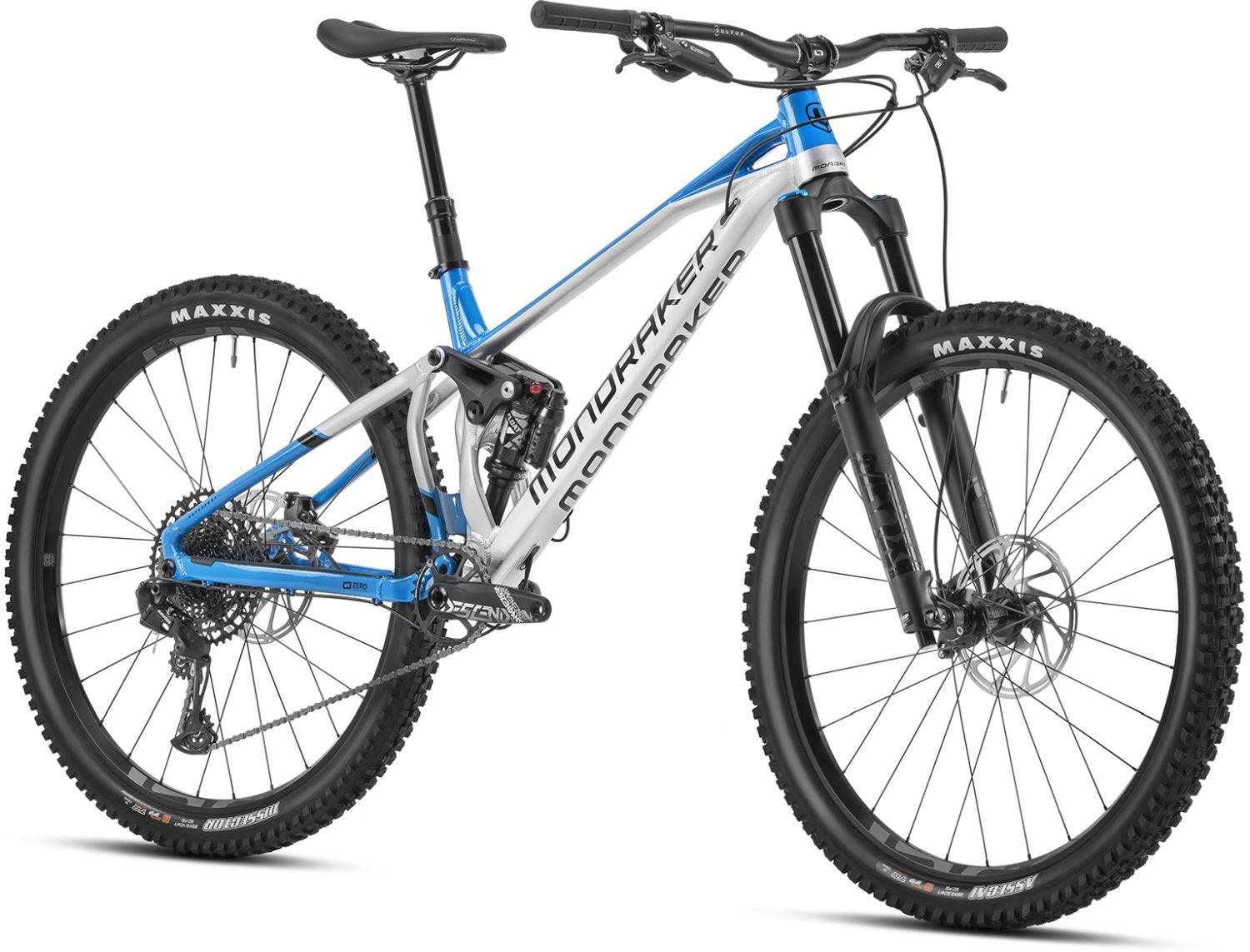 Mondraker Superfoxy Gloss Silver / Marlin Blue 2023 - Liquid-Life