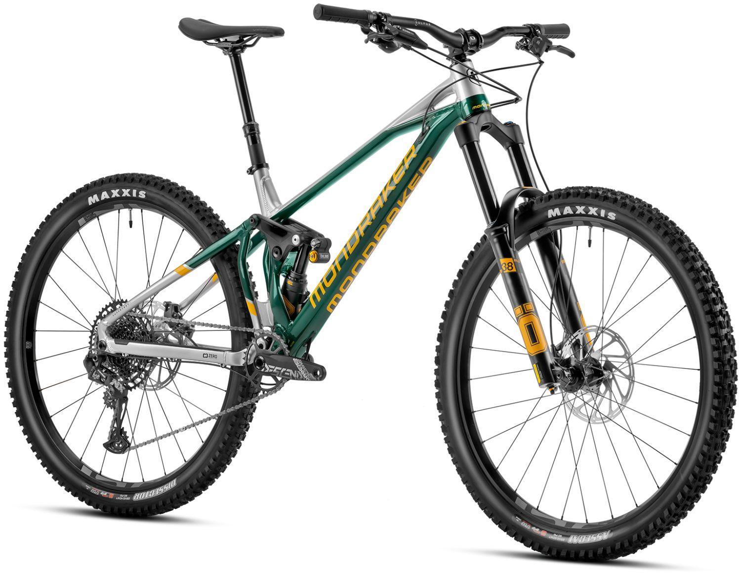 Mondraker Superfoxy R Gloss British Green / Silver / Yellow 2023 - Liquid-Life