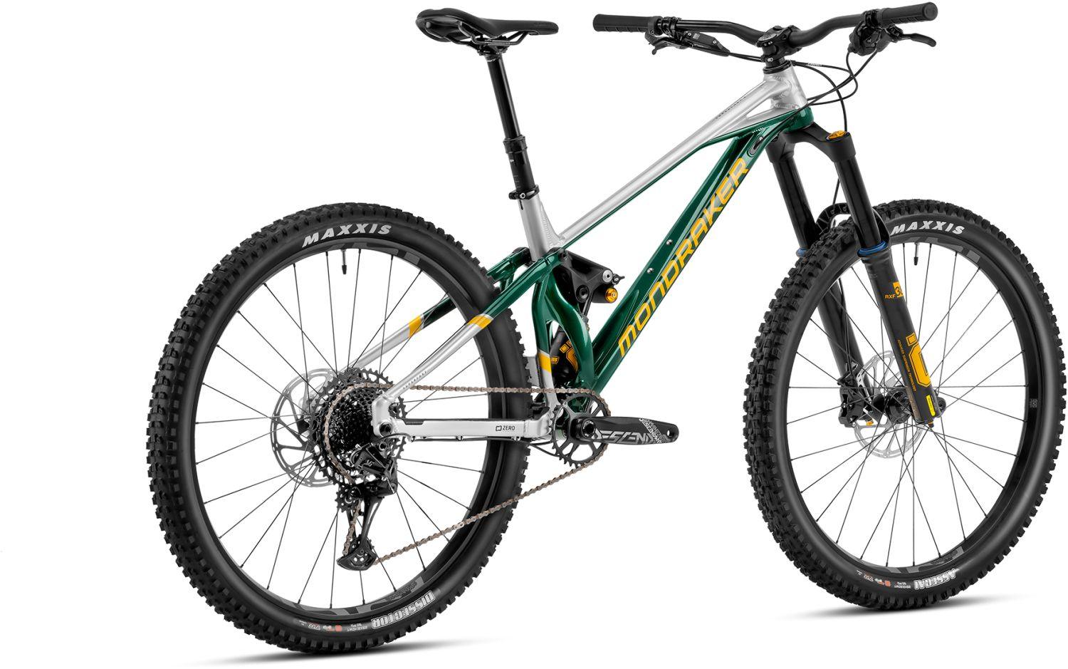 Mondraker Superfoxy R Gloss British Green / Silver / Yellow 2023 - Liquid-Life