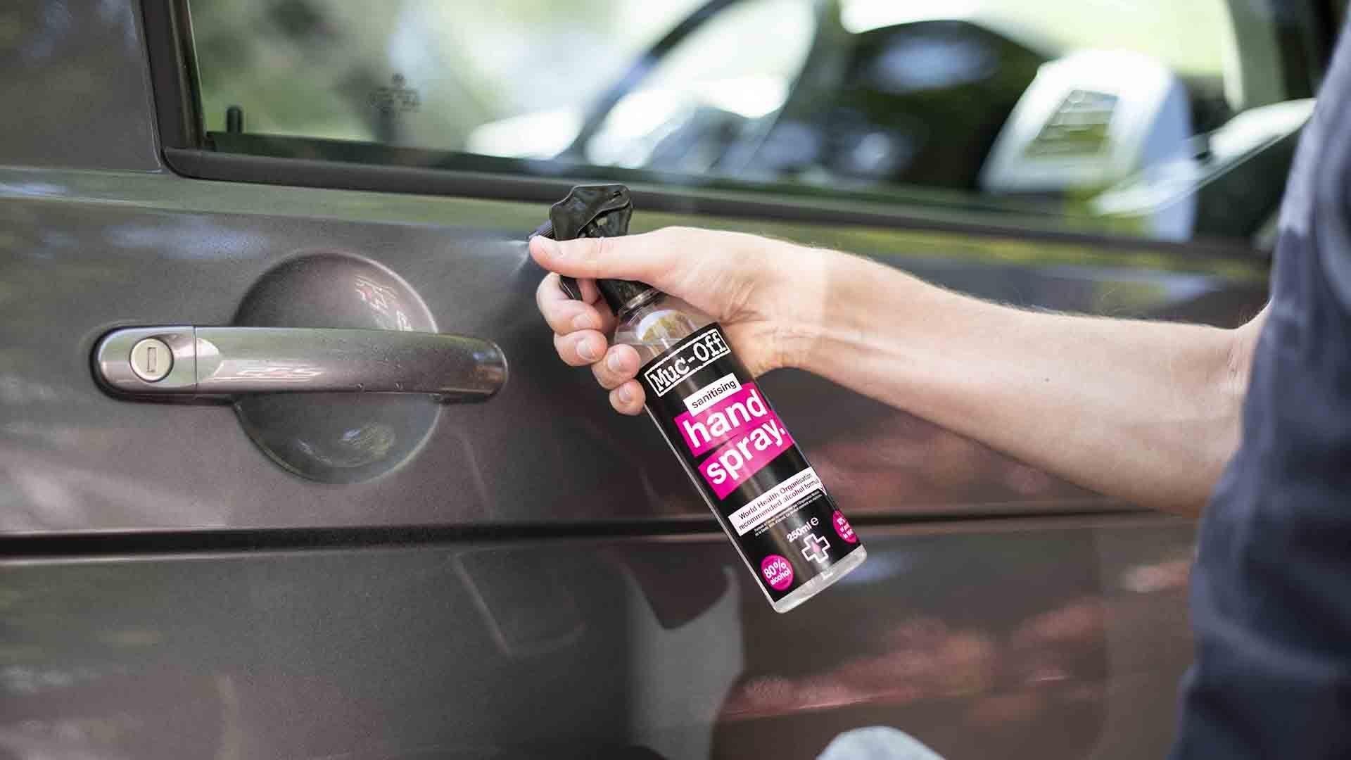 Muc Off Antibacterial Hand Sanitising Spray - Liquid-Life