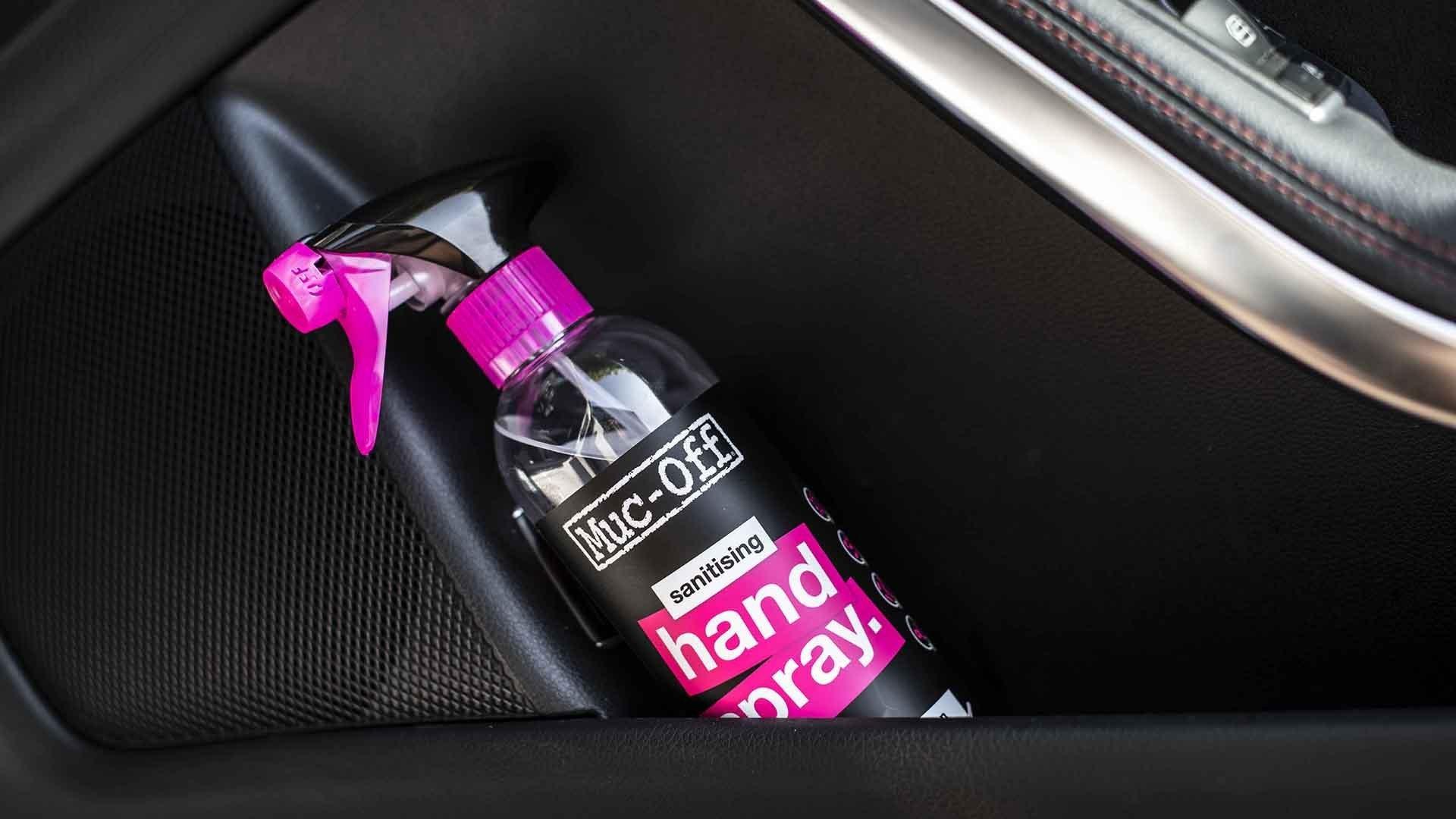 Muc Off Antibacterial Hand Sanitising Spray - Liquid-Life