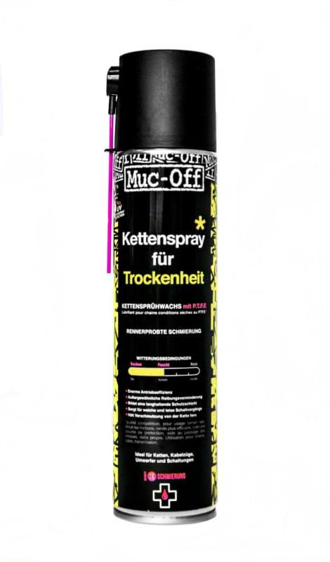 Muc Off Dry PTFE Chain Lube 400ml (German Version) - Liquid-Life