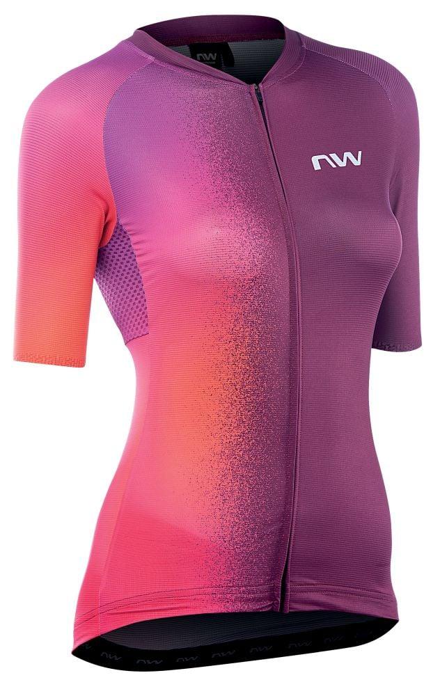 Northwave Blade Woman Jersey SS - Liquid-Life #Wähle Deine Farbe_Plum/Iridescent