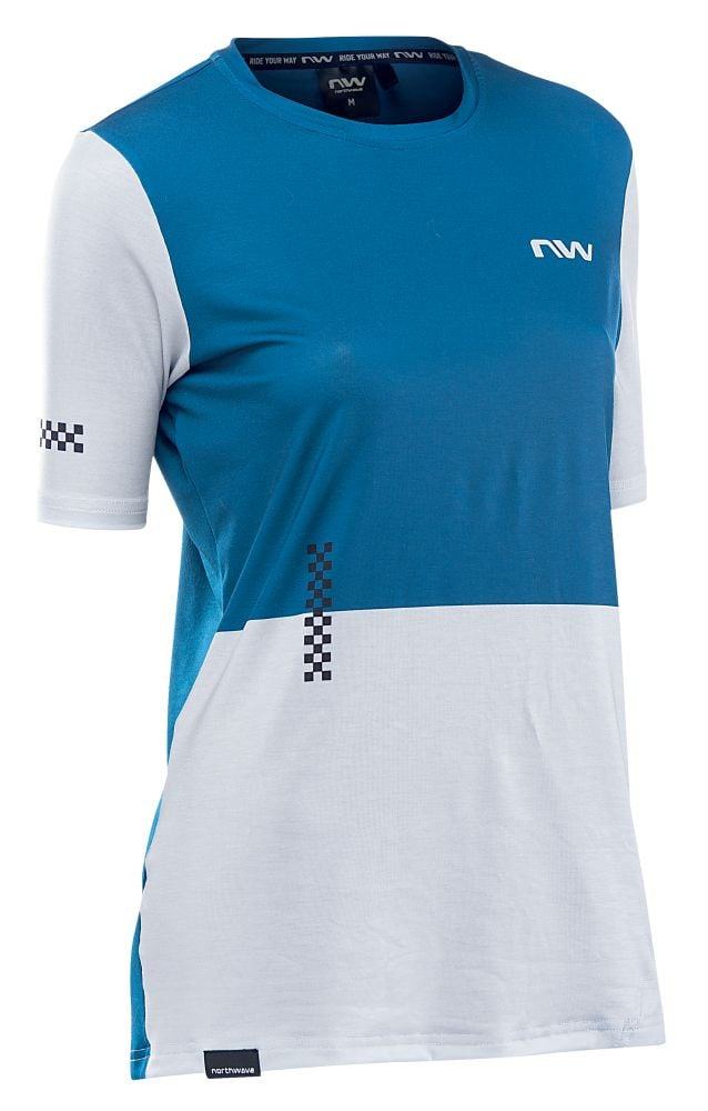 Northwave Xtrail 2 Woman Jersey Short Sleeve - Liquid-Life #Wähle Deine Farbe_Blue/Grey
