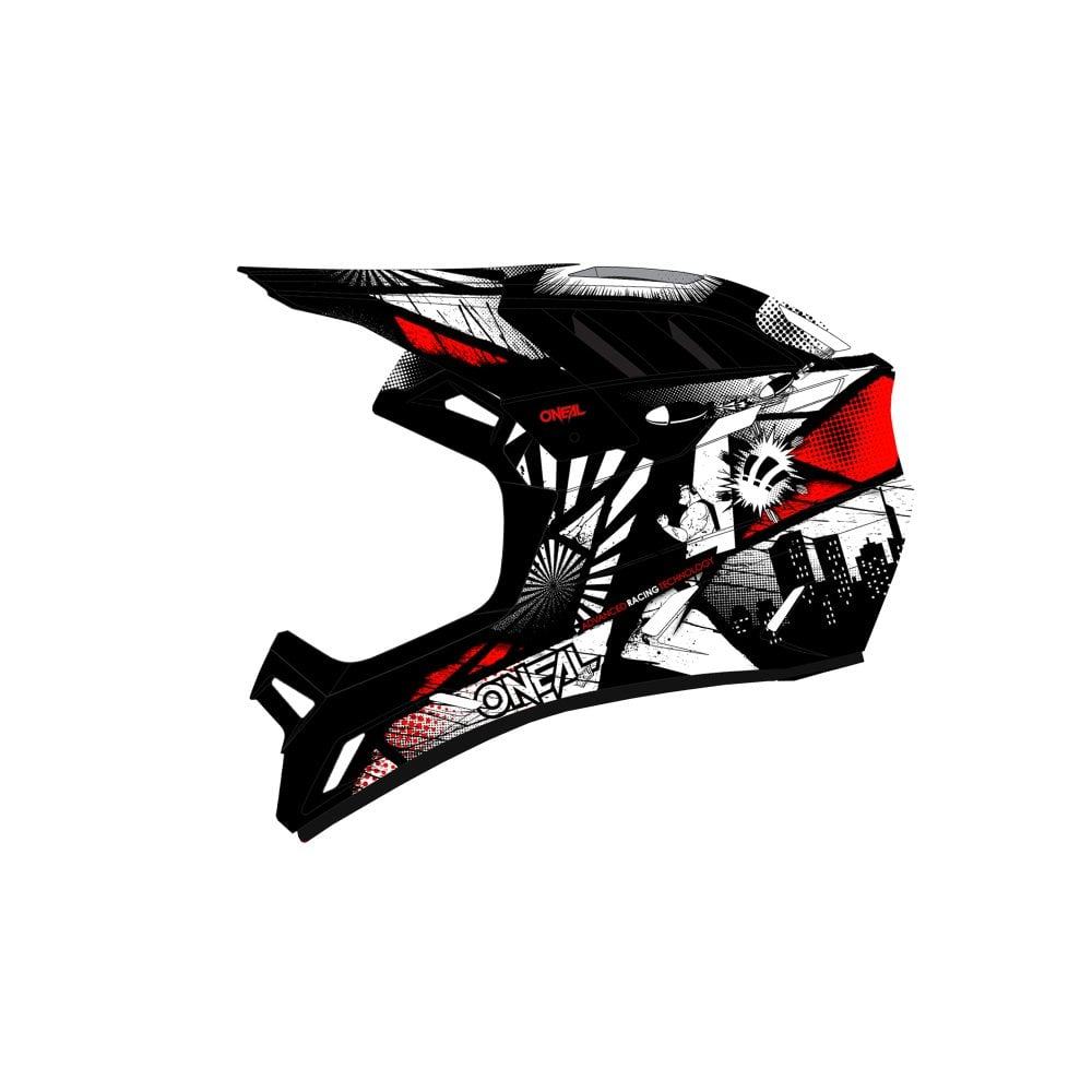 O'Neal Backflip Helmet Boom - Liquid-Life #Wähle Deine Farbe_black/white