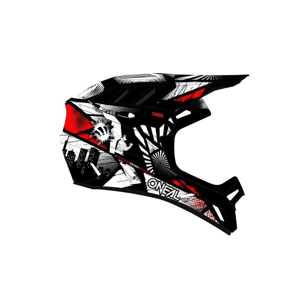 O'Neal Backflip Helmet Boom - Liquid-Life #Wähle Deine Farbe_black/white